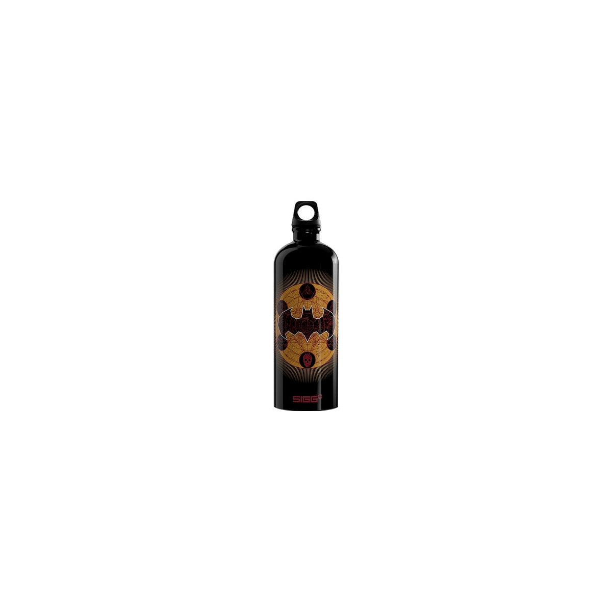 Sigg Traveller drinking bottle 1 l, batman classic gold, 6036.00