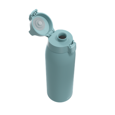 Sigg Shield Therm One stainless steel drinking bottle 1 l, morning blue, 6021.40