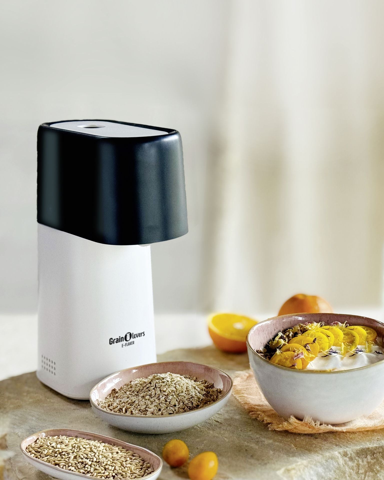 Grainlovers Electric Oatmeal Grinder