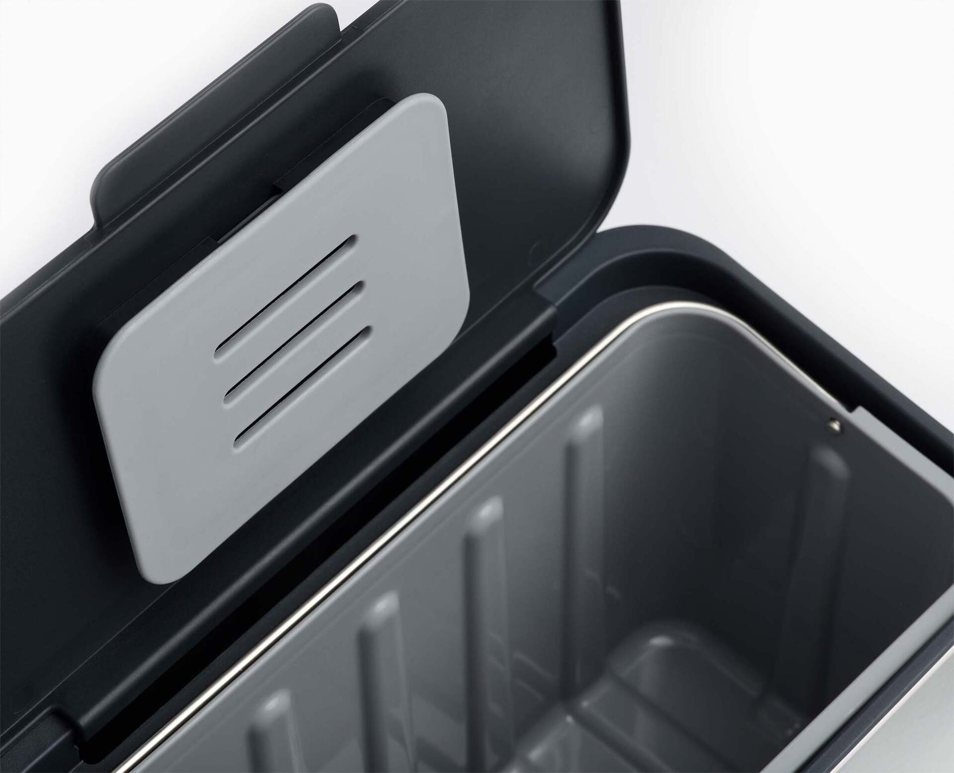 Joseph Joseph Collect compostable waste container 4 l, stainless steel, 30145