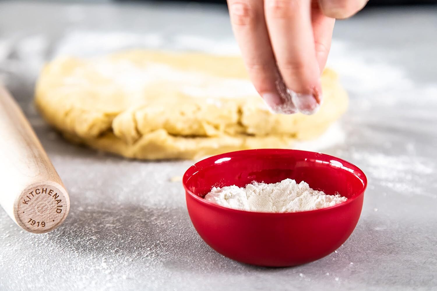 Súprava misiek na korenie KitchenAid, empírová červená, KQG177BXERE