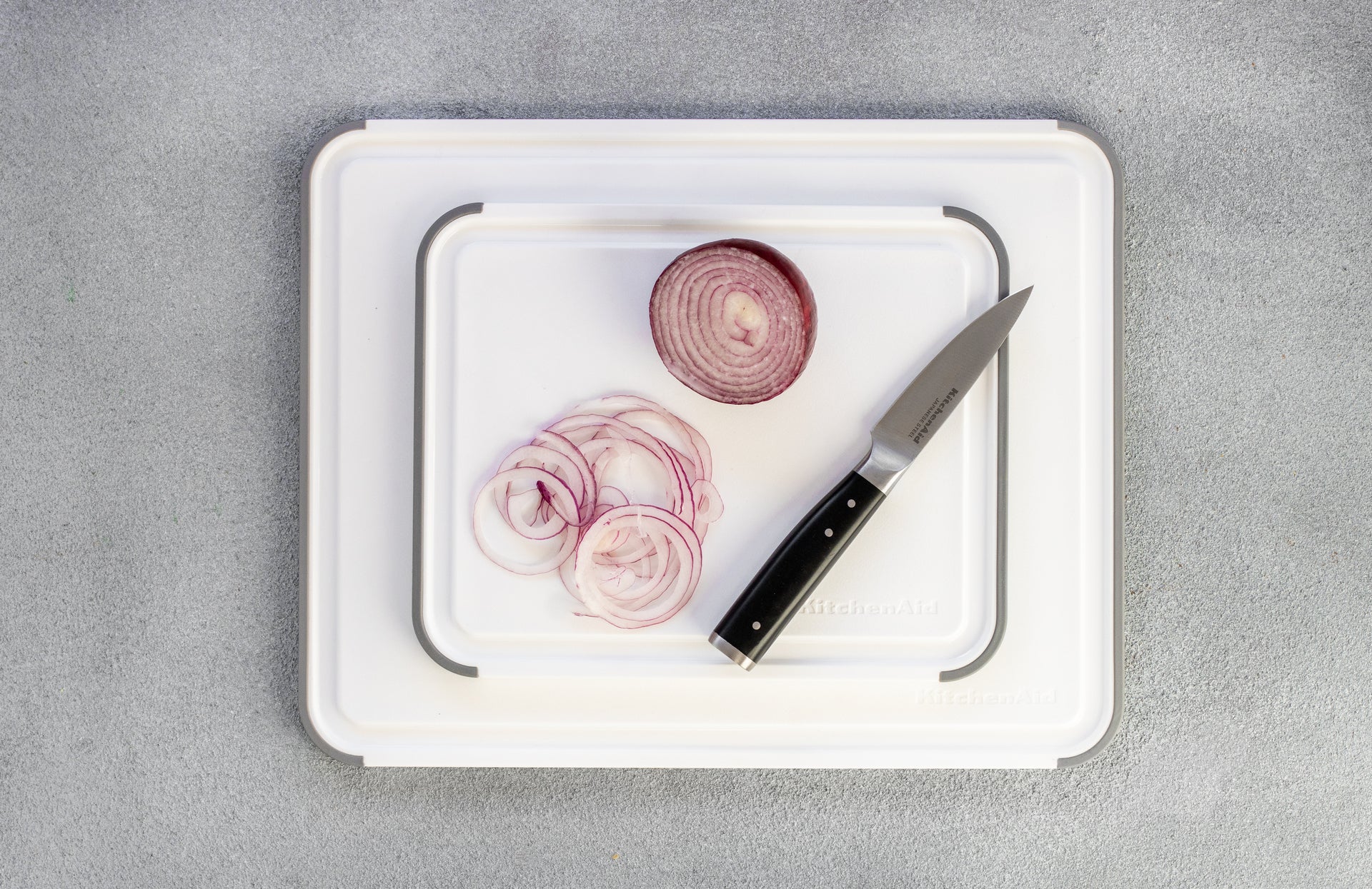 Veľká kuchynská doska na krájanie KitchenAid 35 x 28 cm, KEG700NOSMGA