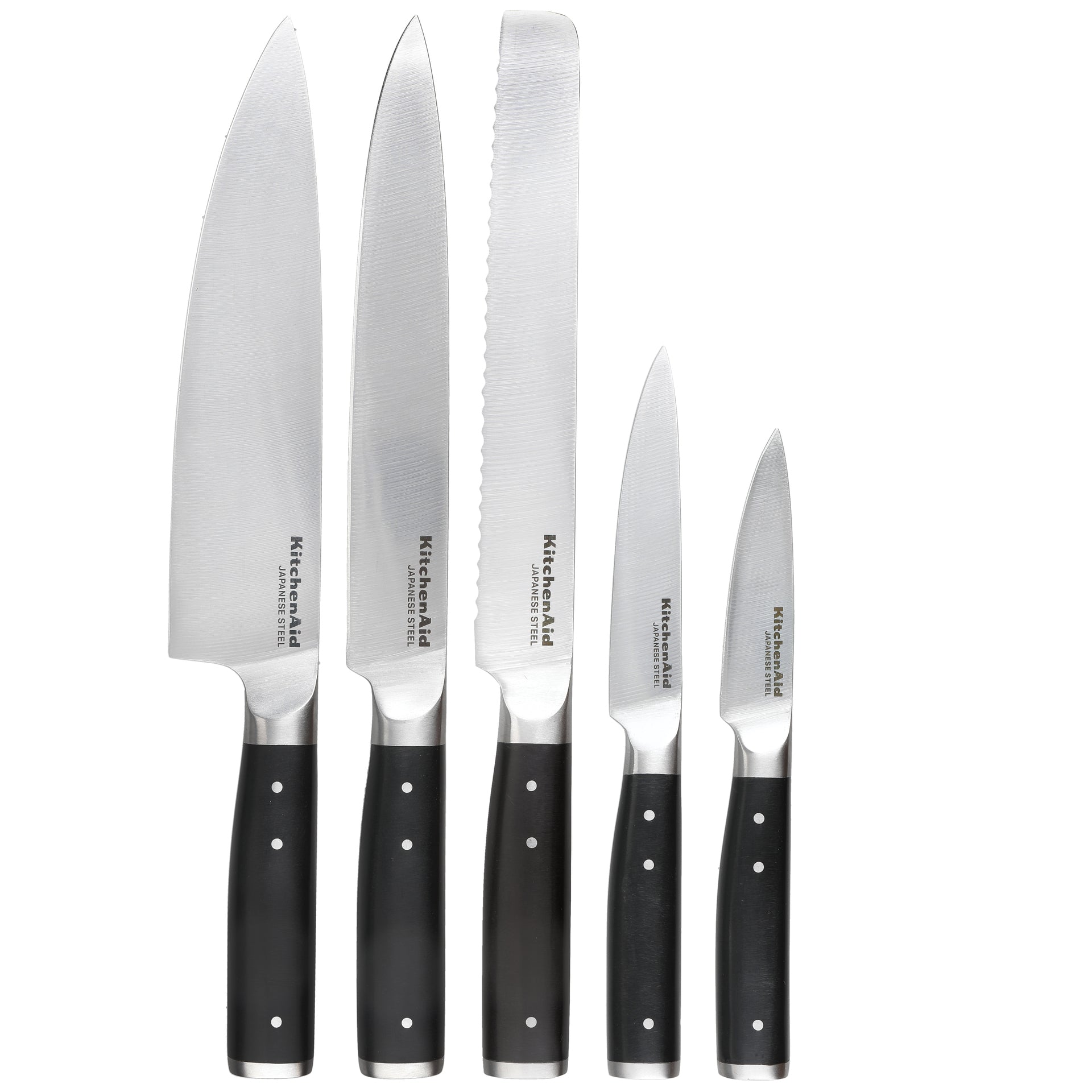 KitchenAid Gourmet birch block with knives 7 pcs, KO6PSTSNOBG