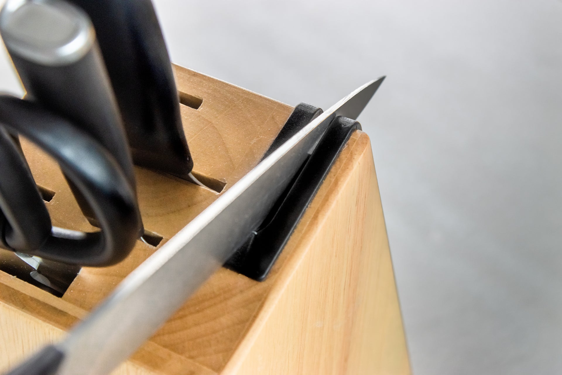 KitchenAid Gourmet birch block with knives 7 pcs, KO6PSTSNOBG