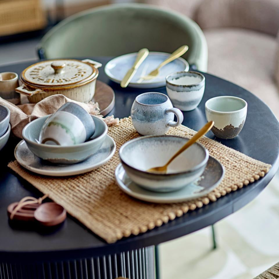 Bloomingville Paula kameninový hrnček 200 ml, zelený, 82060640