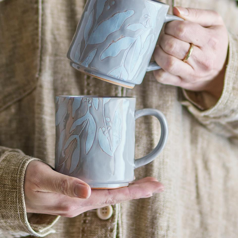 Aurora Mug, Grey, Stoneware - 82061327