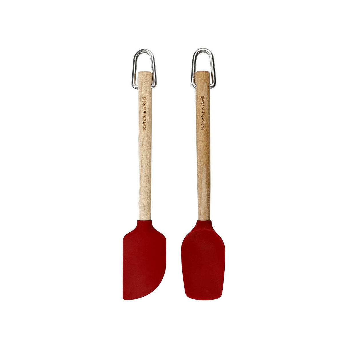 KitchenAid silicone baking spatula set, empire red, KQR750OHERE