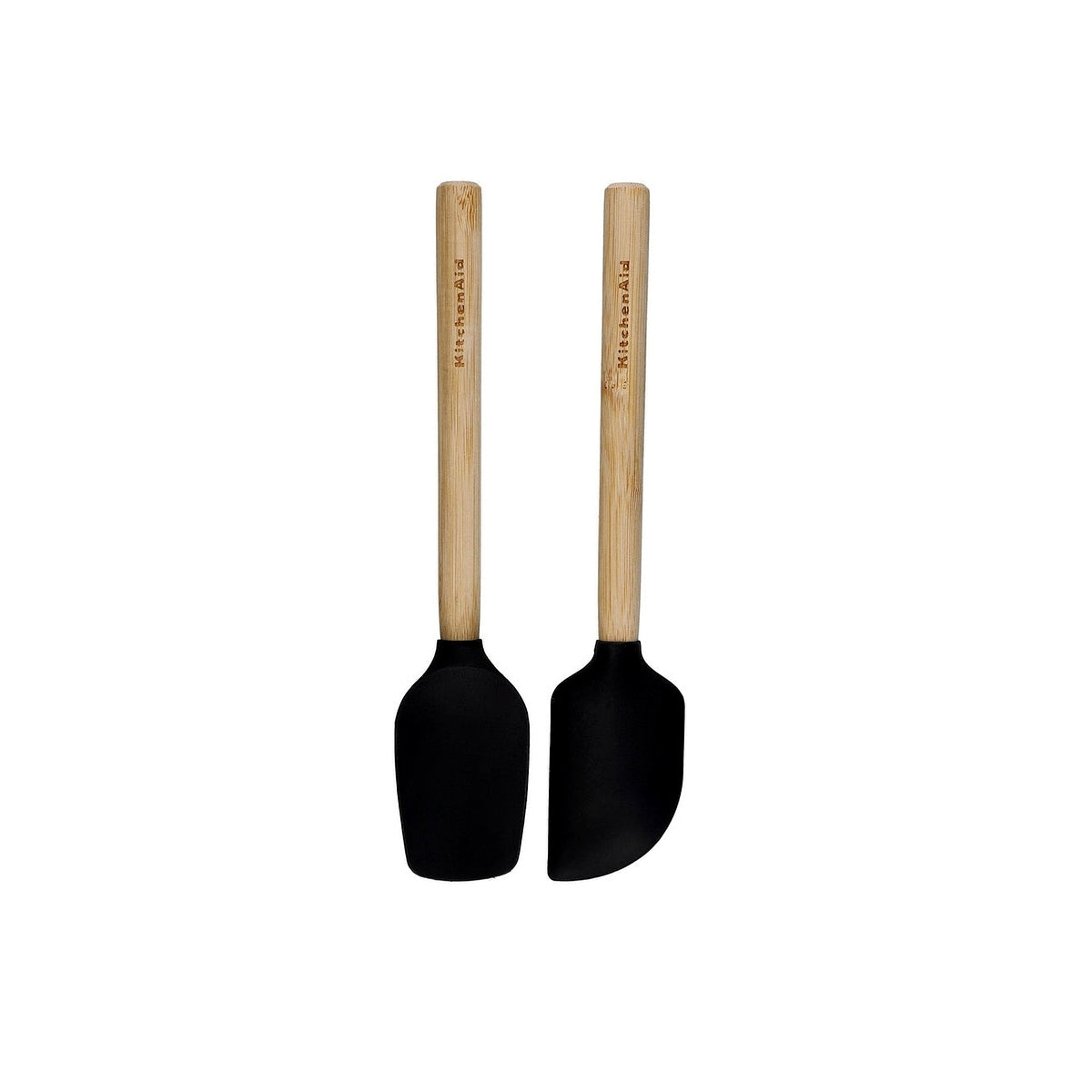 KitchenAid silicone baking spatula set, onyx black, KQG692OHOBE