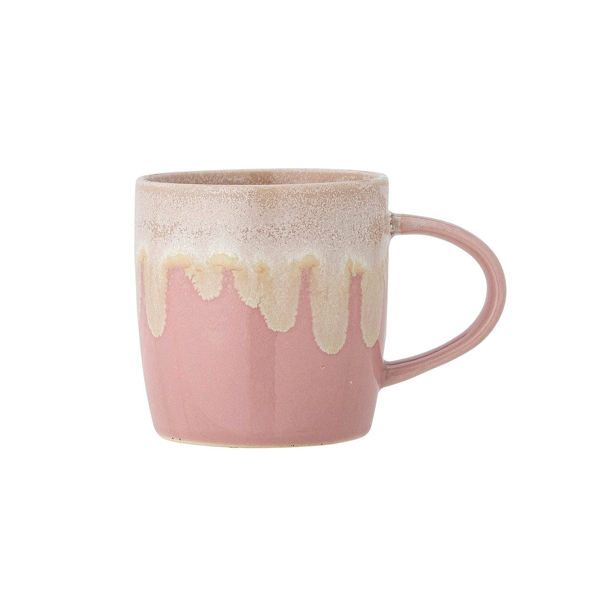 Kameninový hrnček Bloomingville Louisa 310 ml, ružový, 82060551