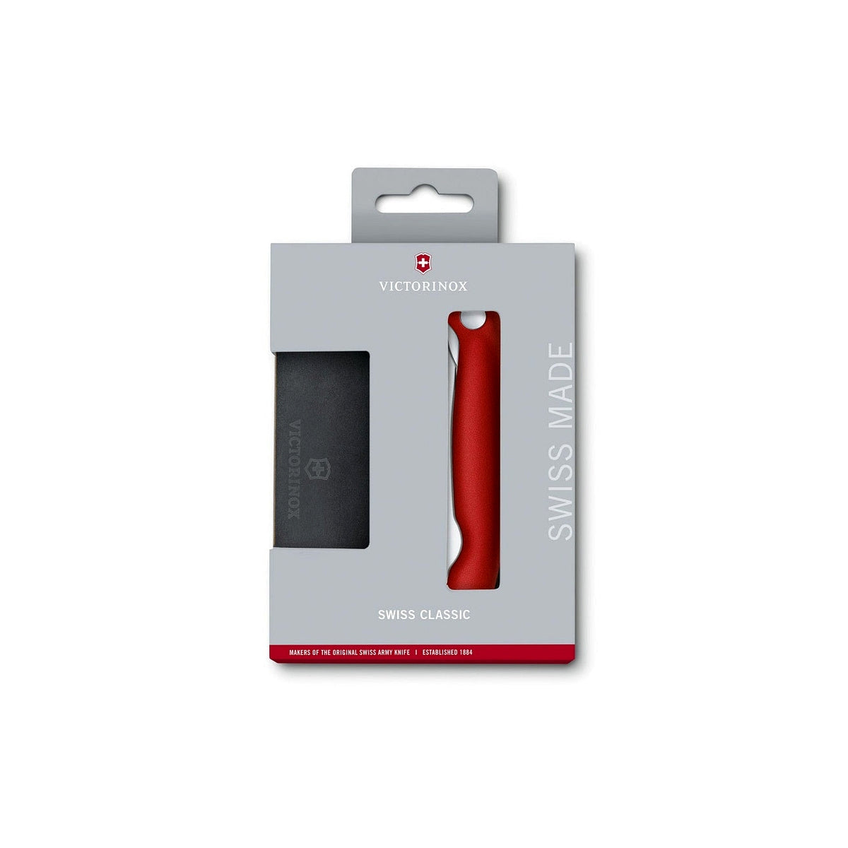 Victorinox Swiss Classic sada nože a krájecího prkénka, červená, 6.7191.F1