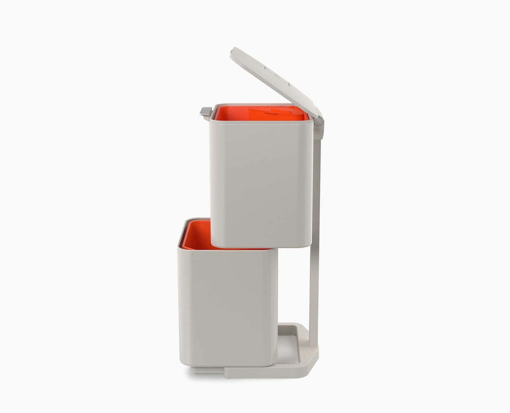 Joseph Joseph Totem Compact kitchen recycling bin 40 L, cream, 30064