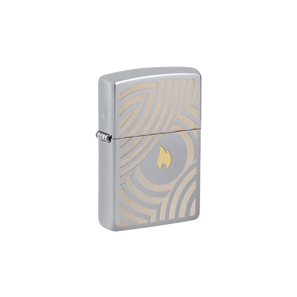 Zippo 22112 Flame And Circles Design