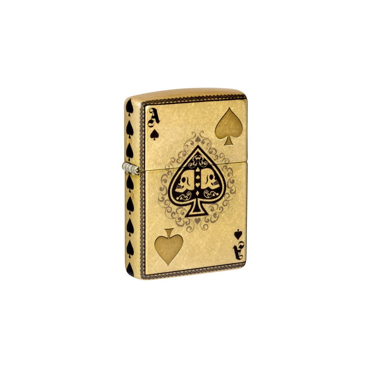Zippo 66025 Ace Of Skulls Design