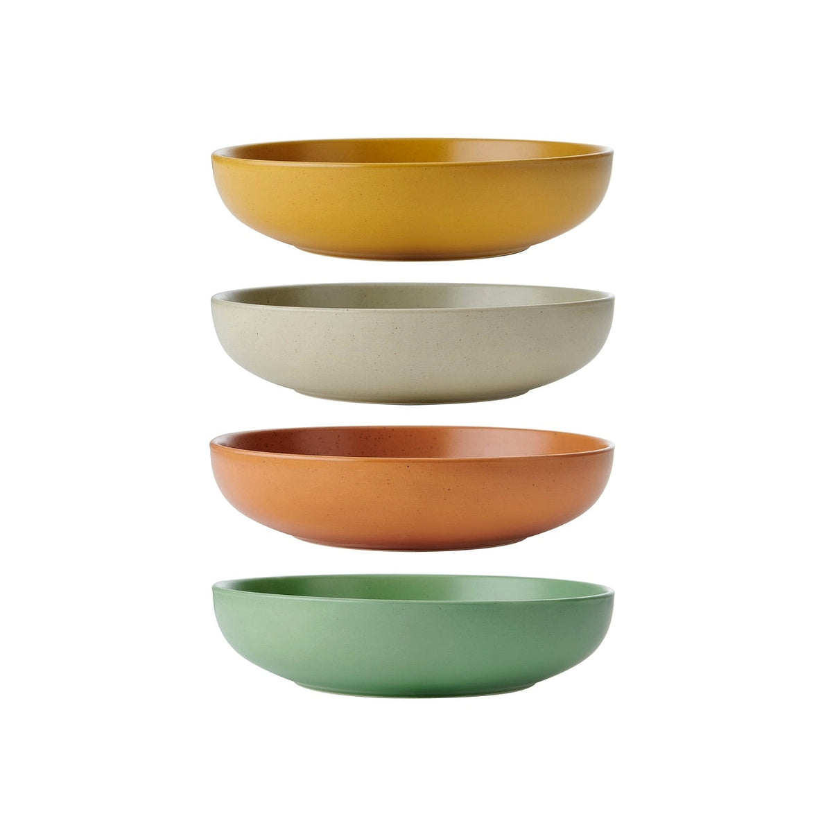 KitchenCraft Idilica sada kameninových misek 21 cm, IDBOWLPK4