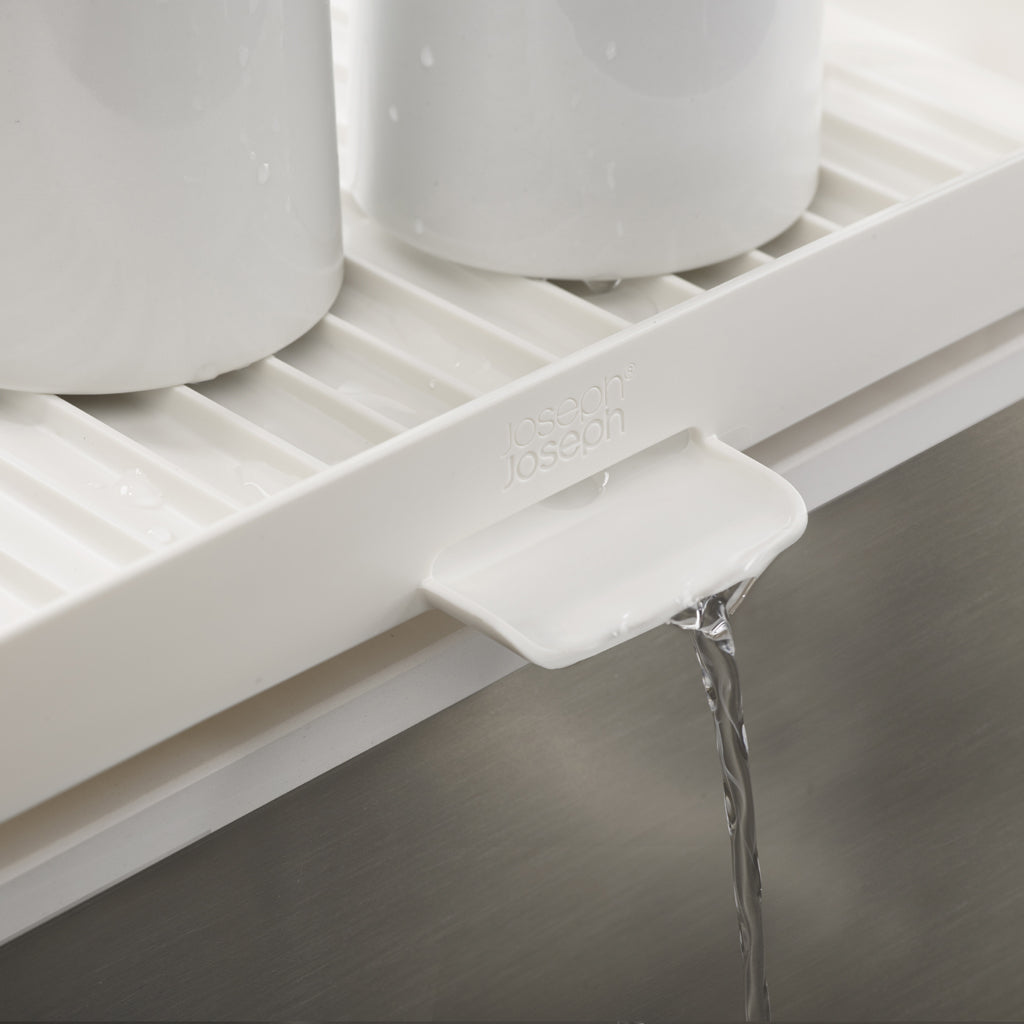 Joseph Joseph Y-Rack dvoupatrový odkapávač na nádobí, bílý, 85083