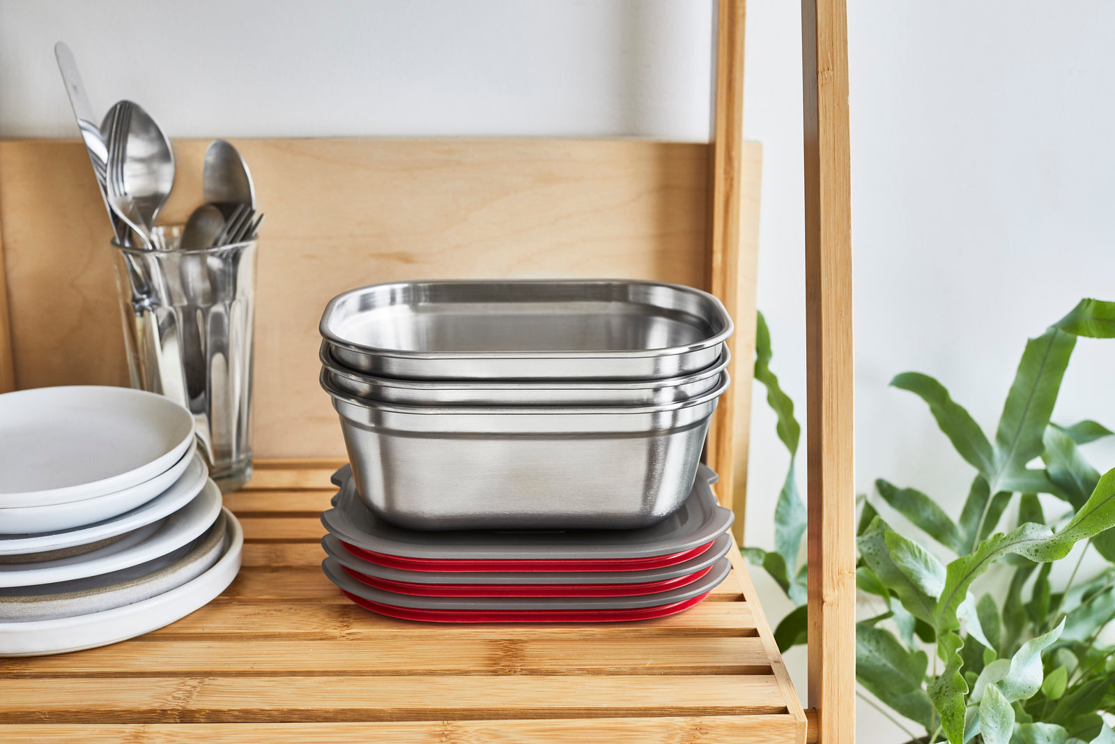 Black+Blum stainless steel food box 0.9 l, medium, FBSS-BX-M017-EN