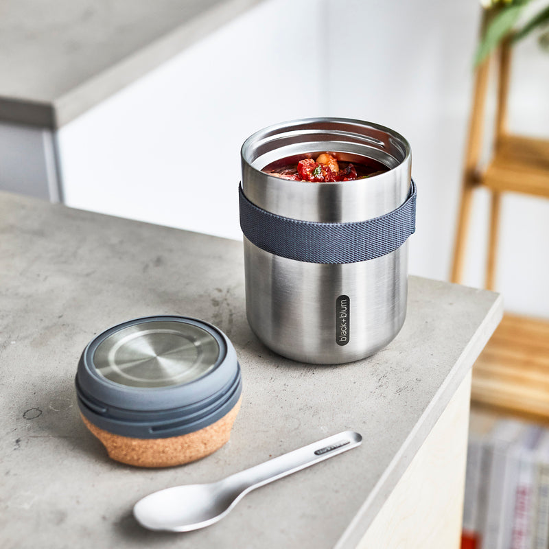 Black+Blum cestovní nádoba na jídlo se lžící 0,55 l,  BAM-TPB015