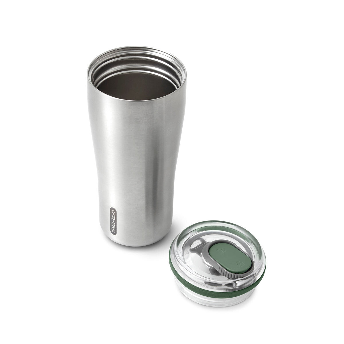 Black+Blum stainless steel travel thermo mug 600 ml, olive, BAM-TT010