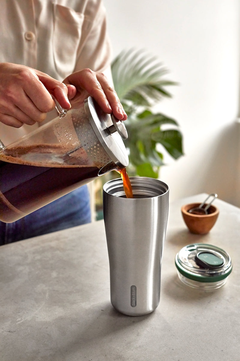 Cestovný termohrnček Black+Blum z nehrdzavejúcej ocele 600 ml, olivový, BAM-TT010