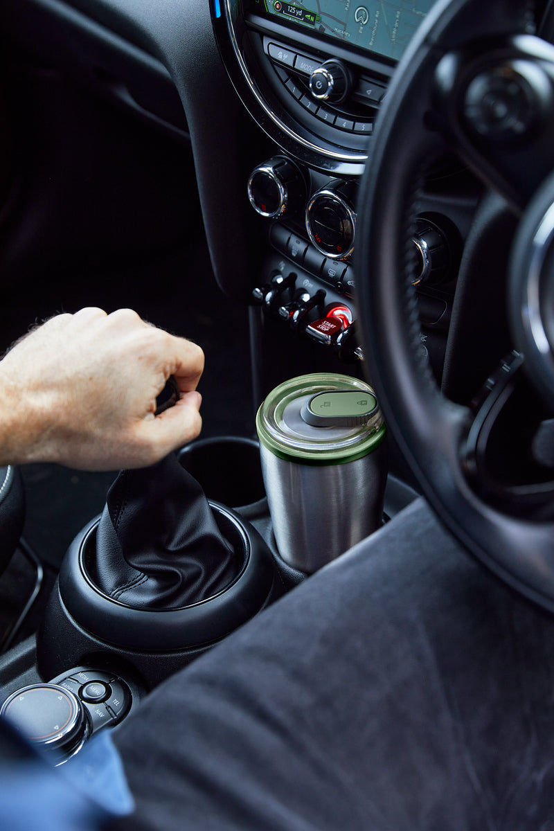 Cestovný termohrnček Black+Blum z nehrdzavejúcej ocele 600 ml, olivový, BAM-TT010