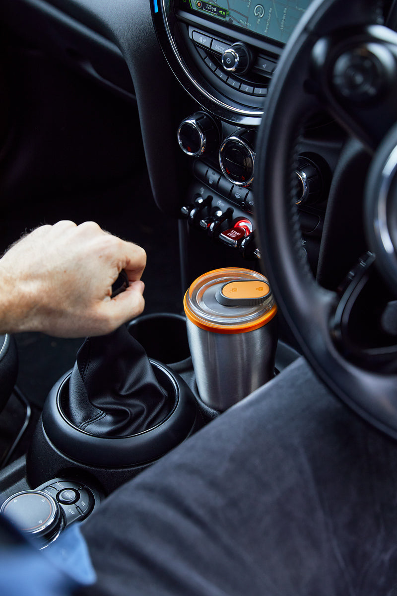 Cestovný termohrnček Black+Blum z nehrdzavejúcej ocele 600 ml, oranžový, BAM-TT003