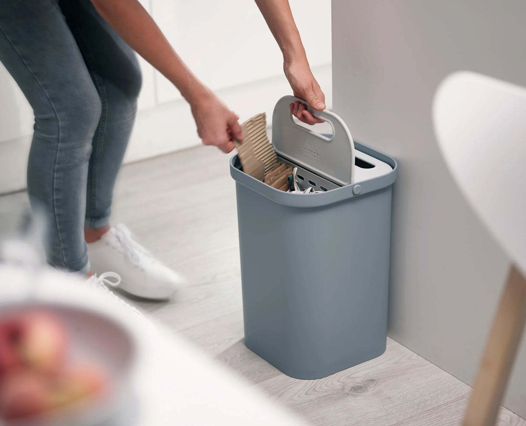 Joseph Joseph GoRecycle kitchen recycling bin 14 l, blue, 30109