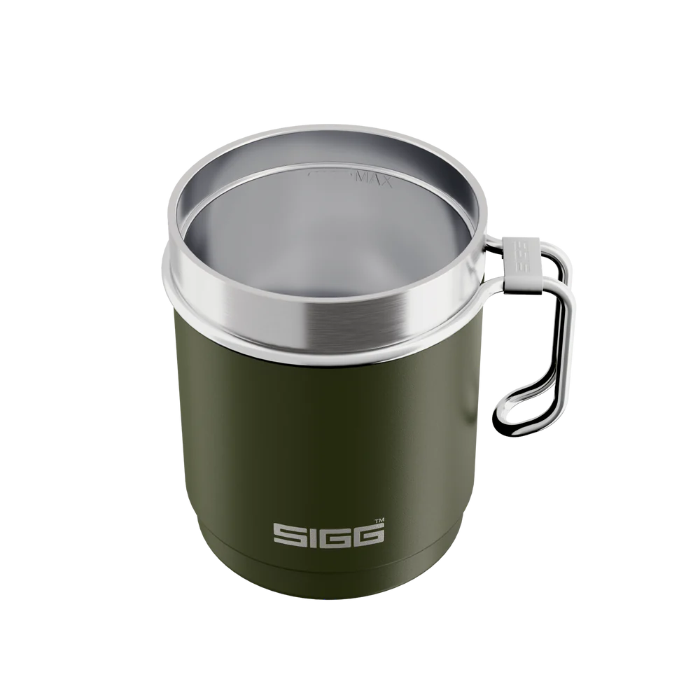 Termohrnček z nehrdzavejúcej ocele Sigg Travel 360 ml, pražená zelená, 6053.90