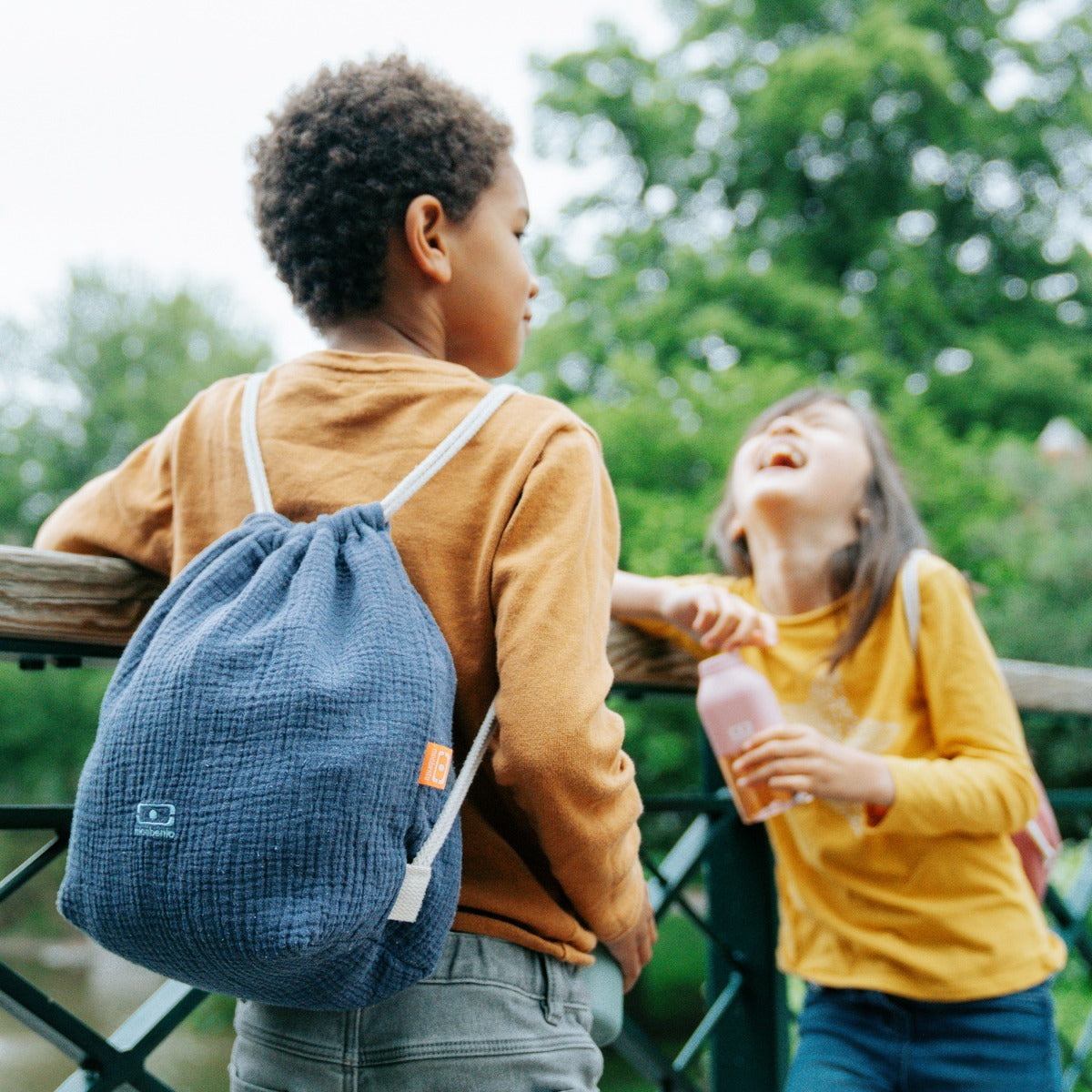 Monbento Buddy detský batoh na desiatu 7 l, modrý, 76220060