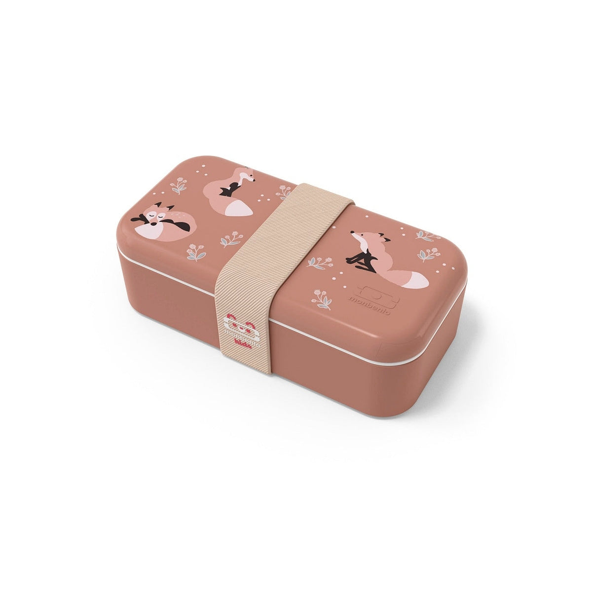Monbento Foodie dětský svačinový box 0,5 l, cinnamon fox, 12124081
