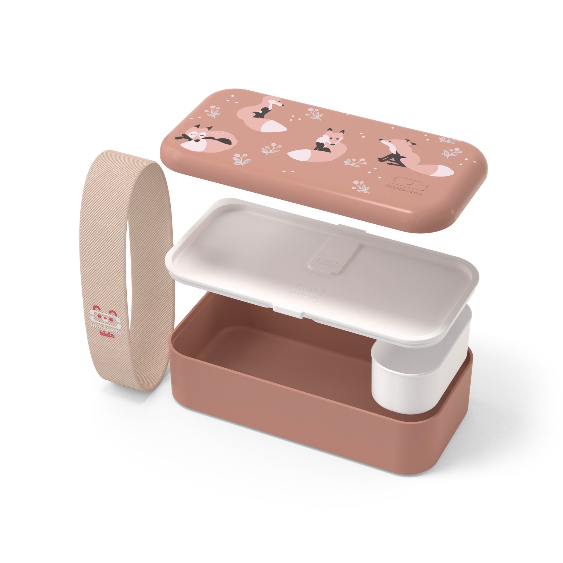 Monbento Foodie detský box na desiatu 0,5 l, škoricová líška, 12124081