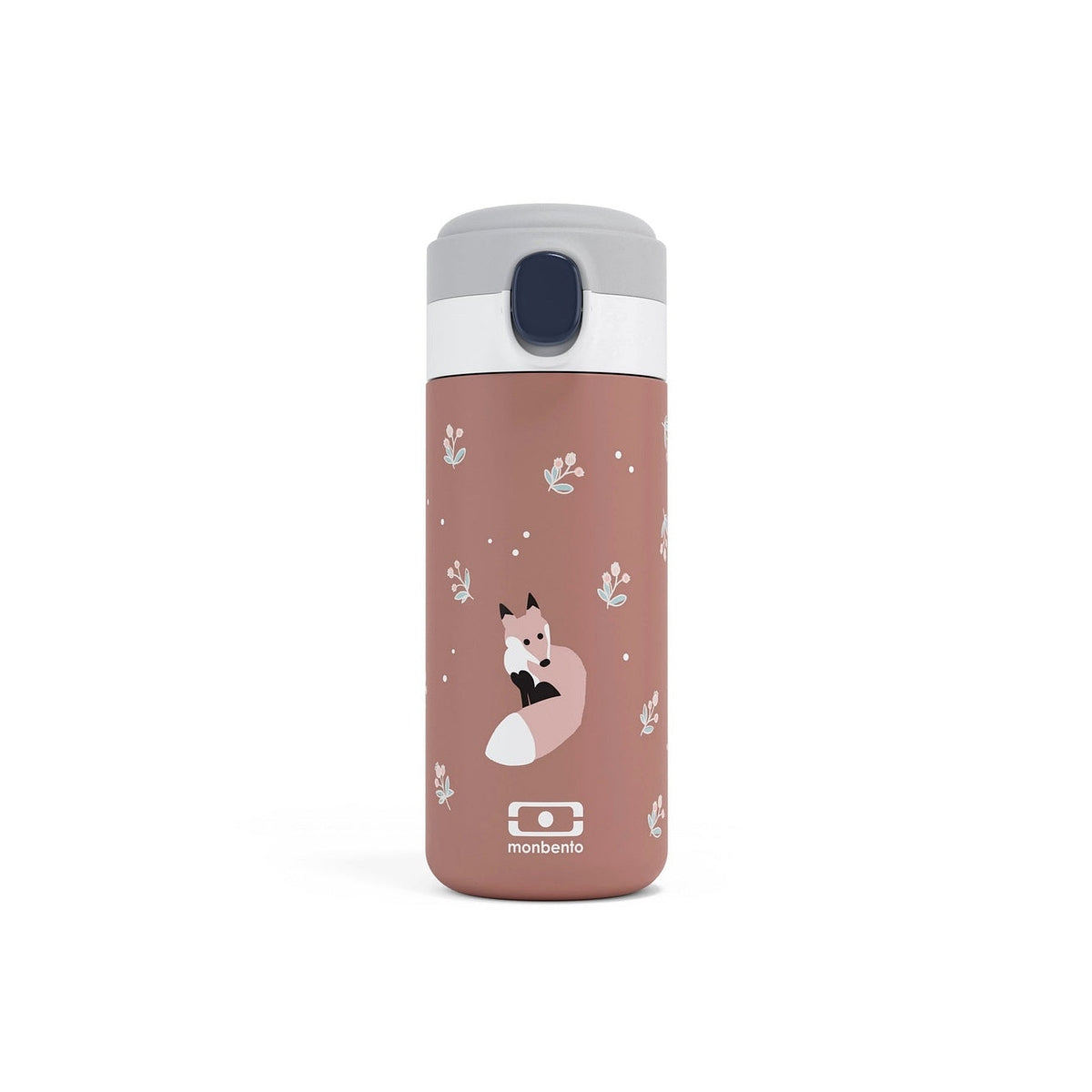 Monbento Pop detská fľaša na pitie 360 ml, škoricová líška, 36334081
