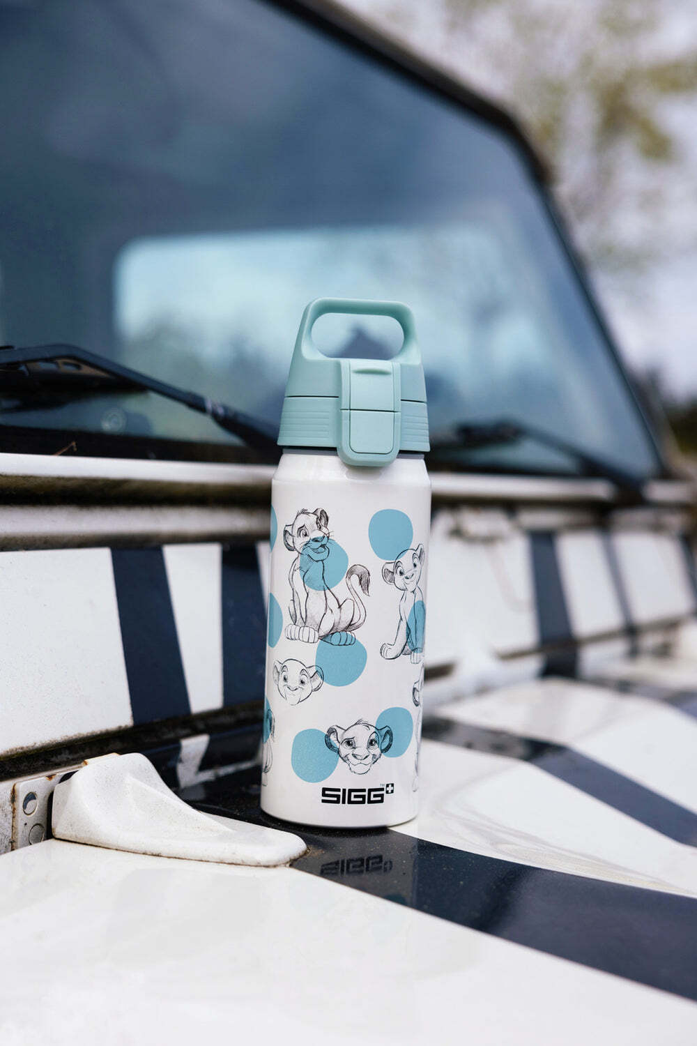 Sigg WMB One detská fľaša na pitie 600 ml, simba nala, 6060.10