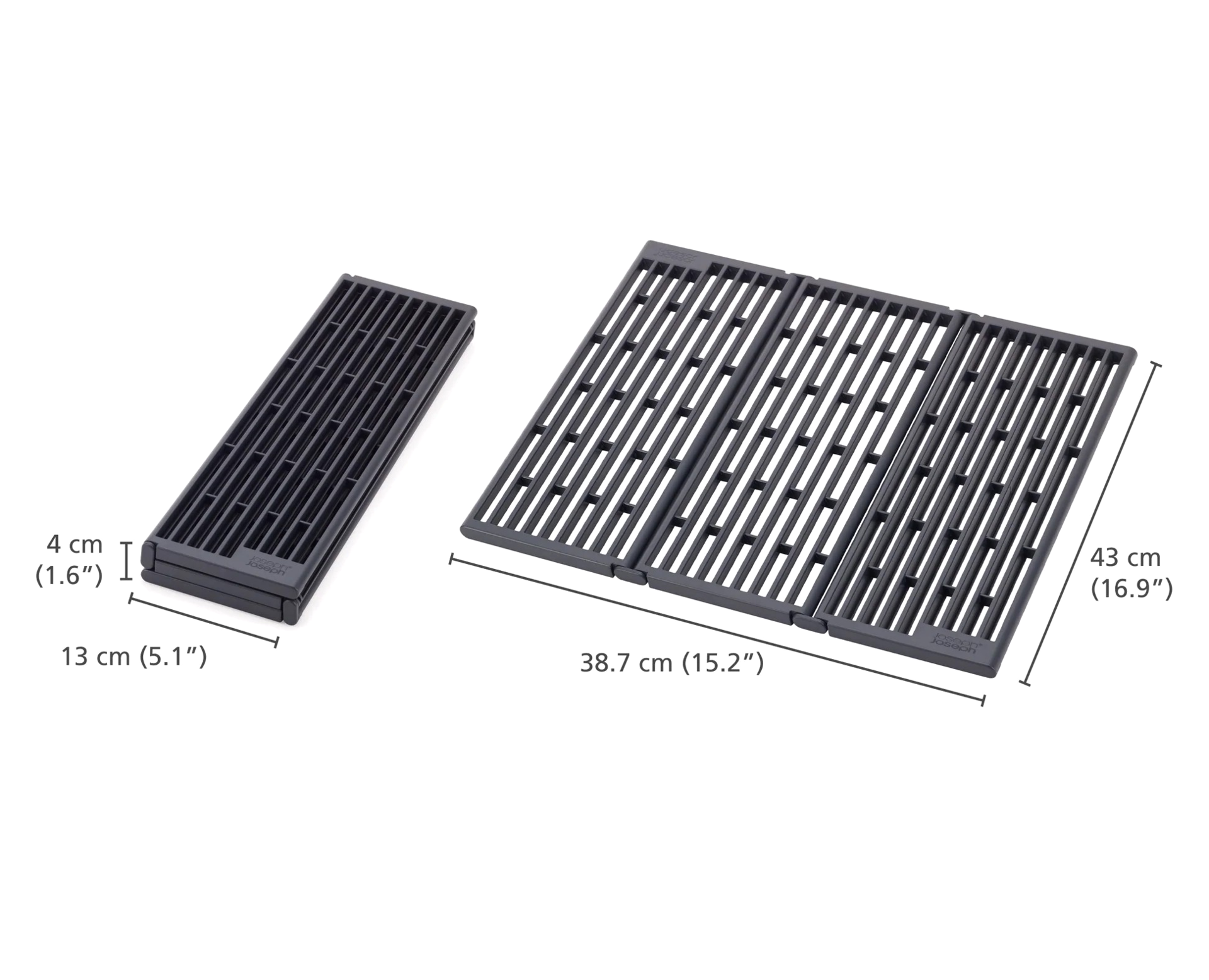 Výsuvný odkapávač nad drez Joseph Joseph Platform, sivý, 851698