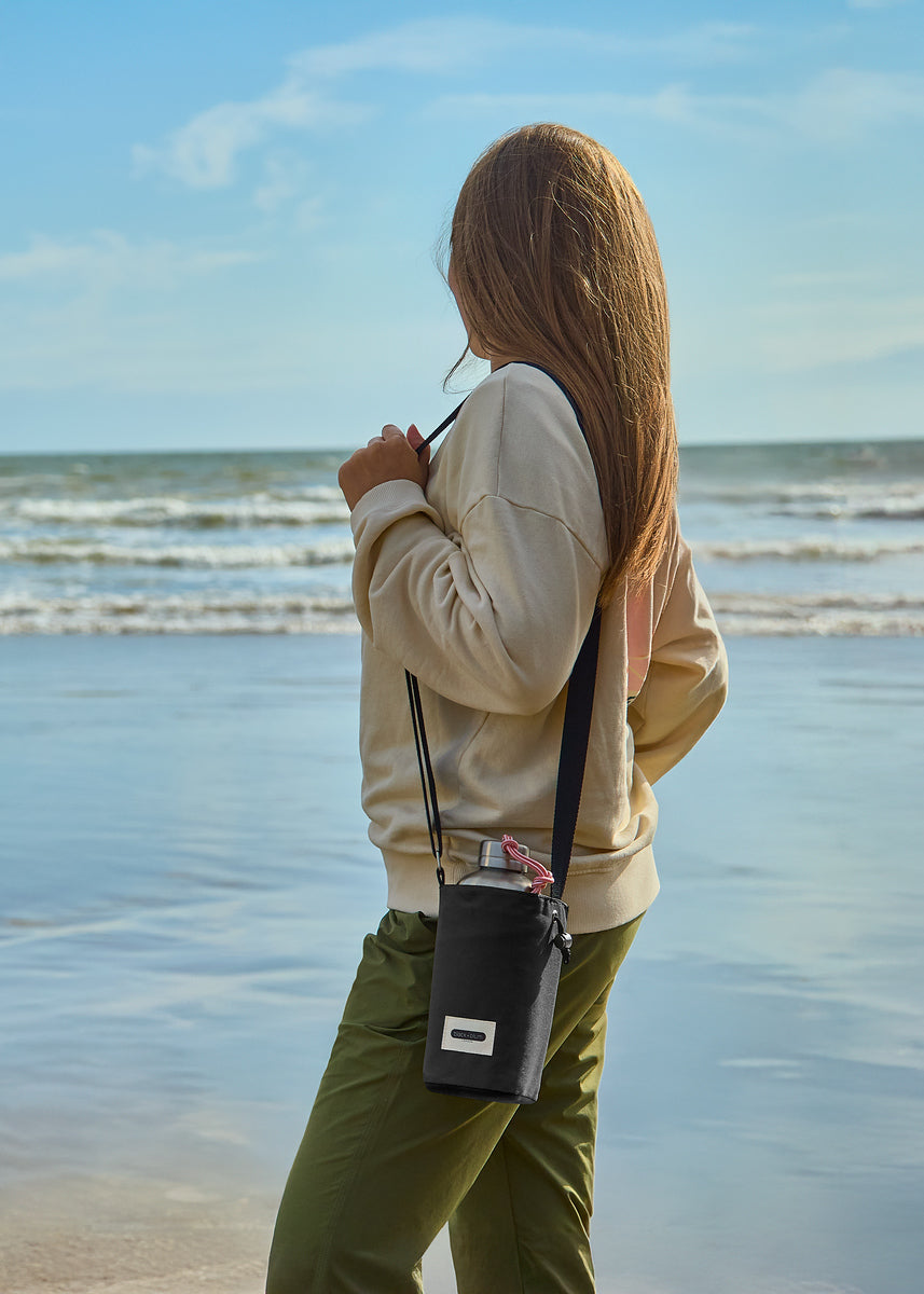 Termotaška na fľaše Black+Blum, čierna, LIB018