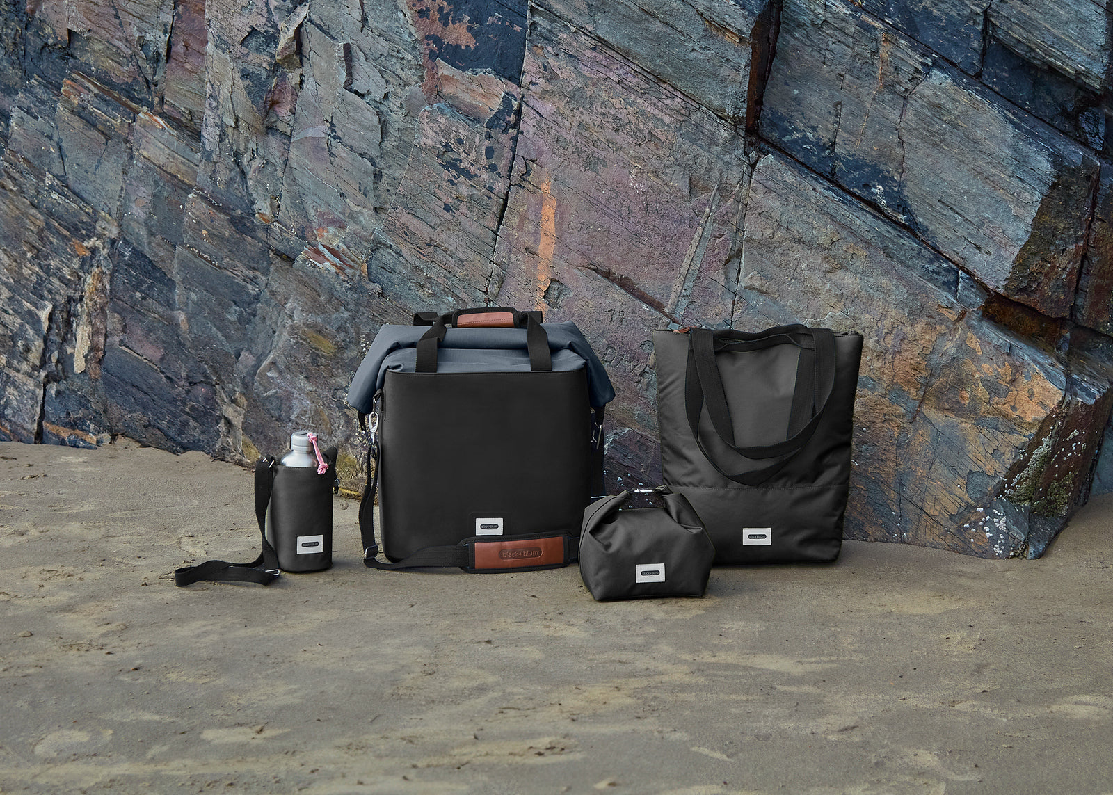 Termotaška na fľaše Black+Blum, čierna, LIB018