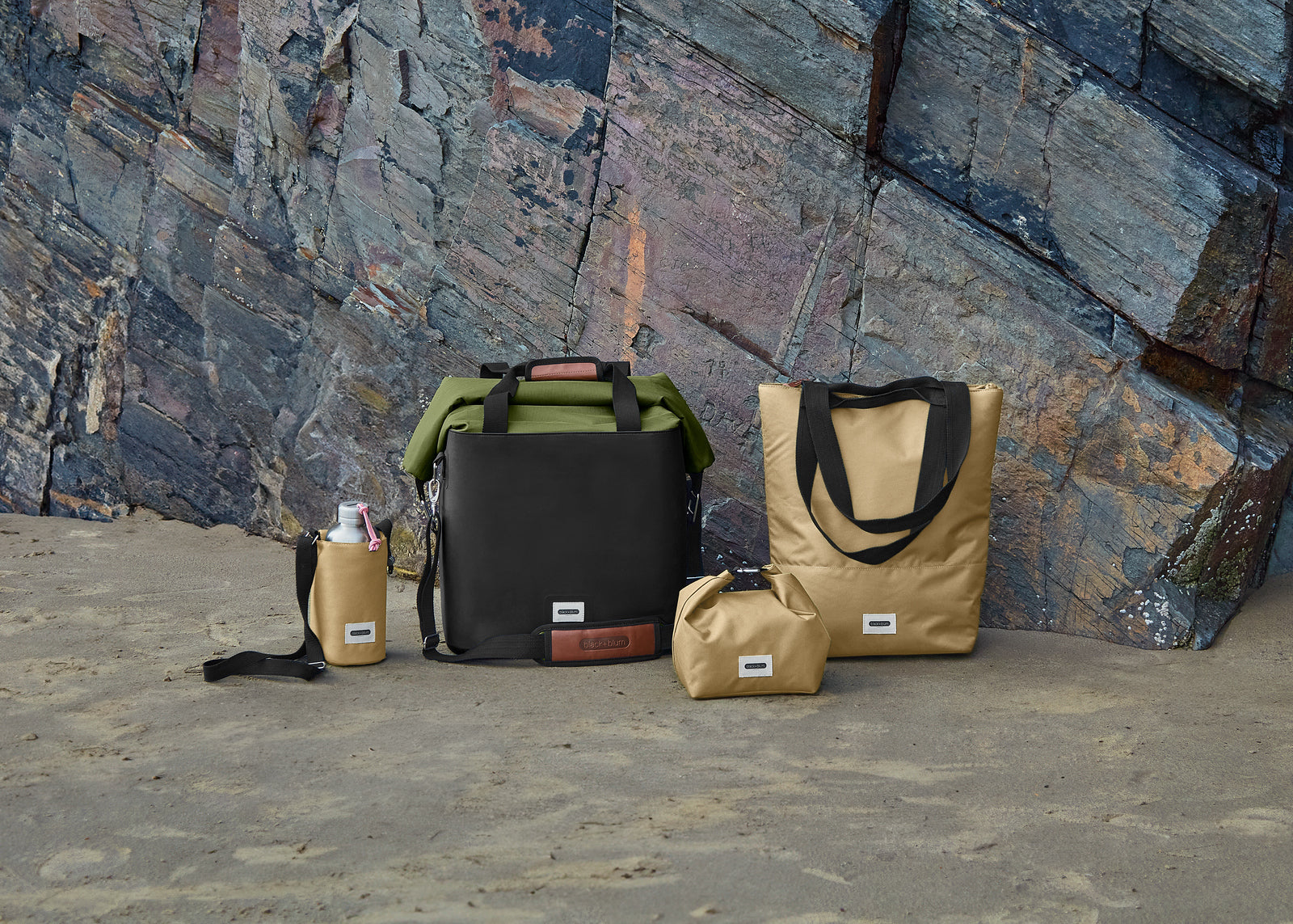 Termotaška na fľaše Black+Blum, hlinená, LIB020