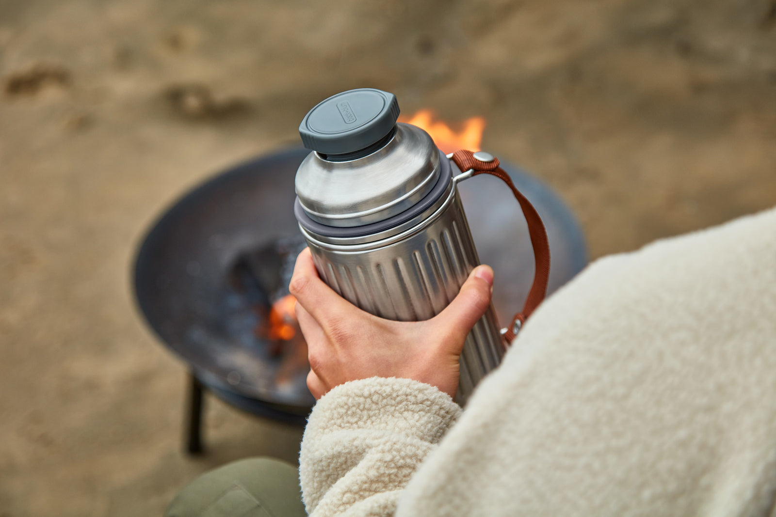 Black+Blum Explorer Duo termoska z nehrdzavejúcej ocele 1 l, BAM-EF001