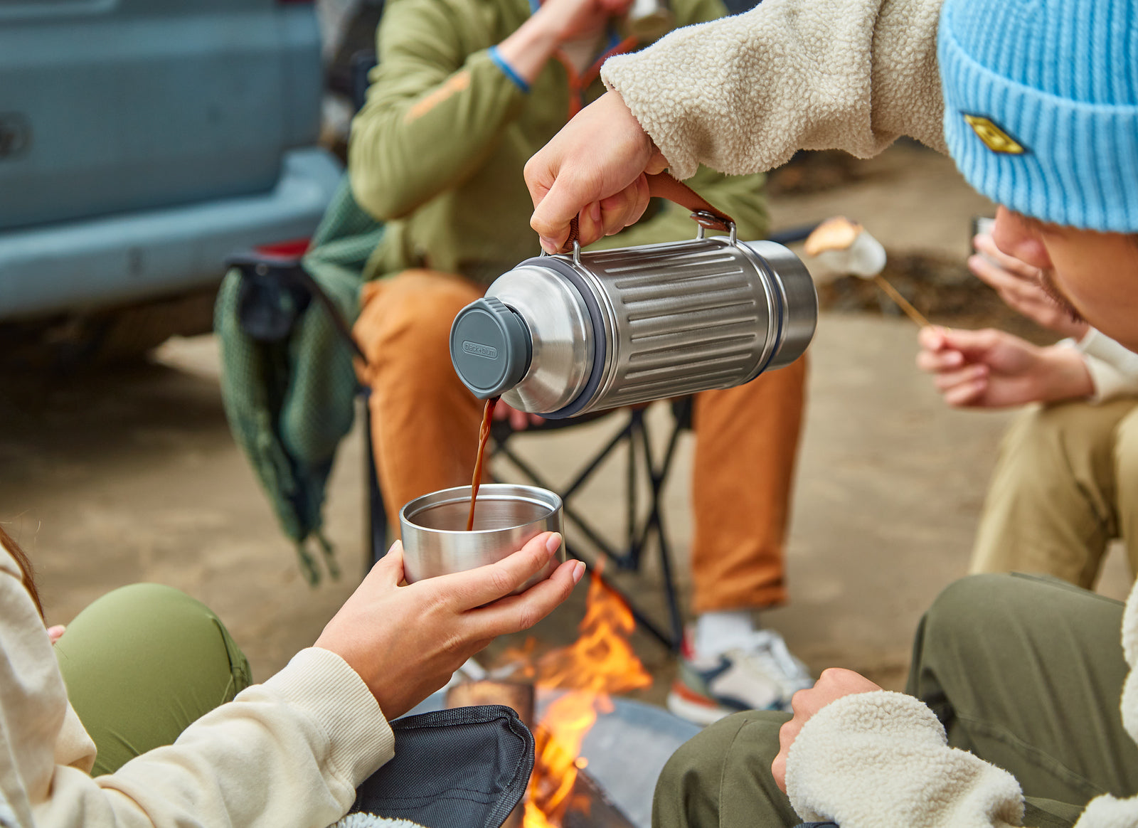 Black+Blum Explorer Duo termoska z nehrdzavejúcej ocele 1 l, BAM-EF001