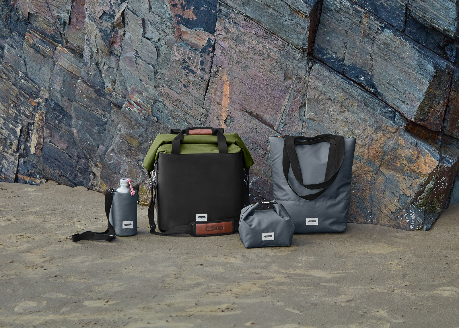 Termotaška na potraviny Black+Blum 16 l, bridlicová, LIT021