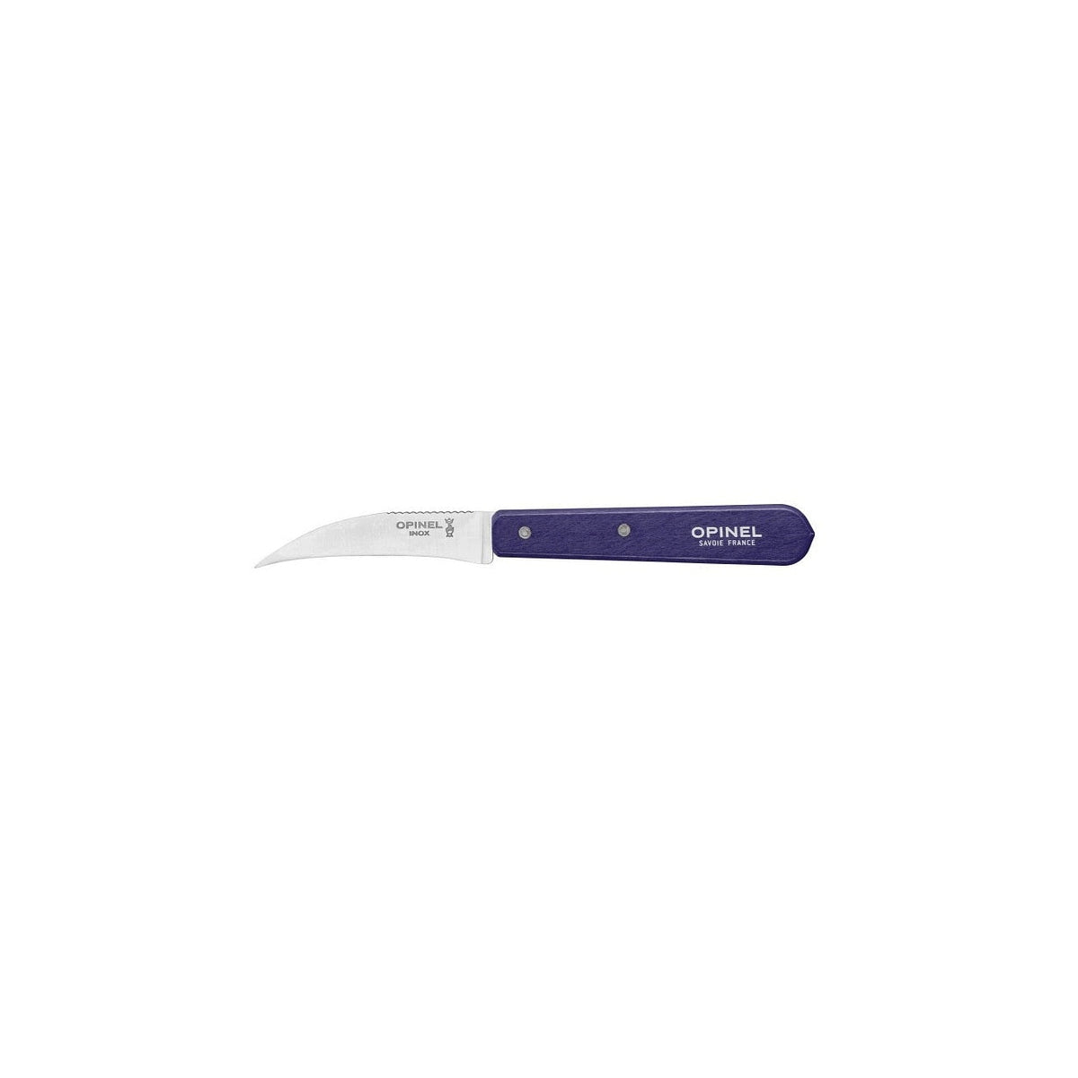 Nôž na zeleninu Opinel Les Essentiels N°114 7 cm, fialový, 003128