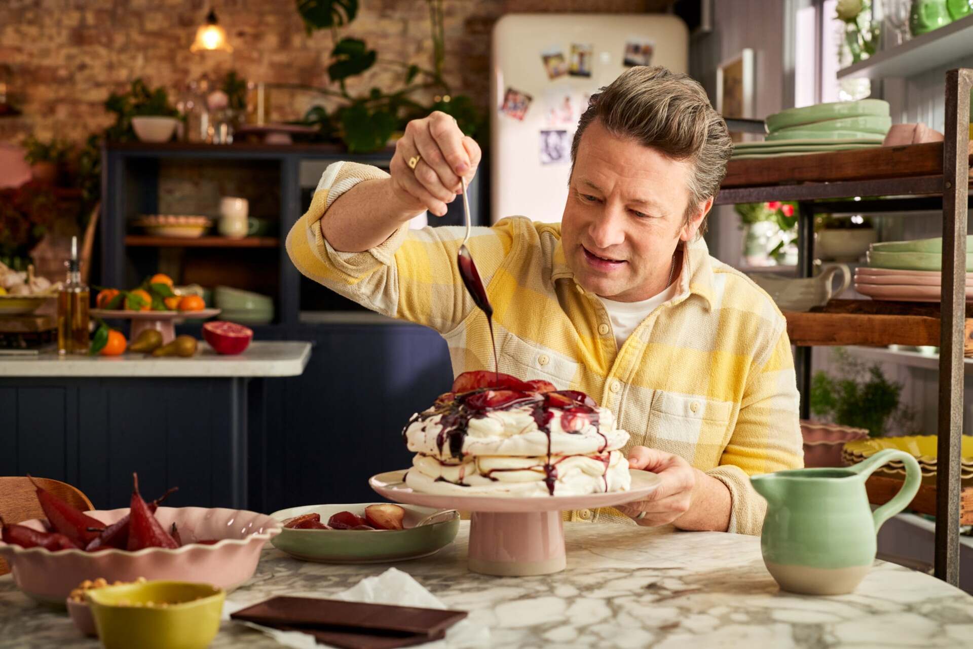 Jamie Oliver Big Love kameninový džbán 650 ml, zelený, JOBLJOYJUG650