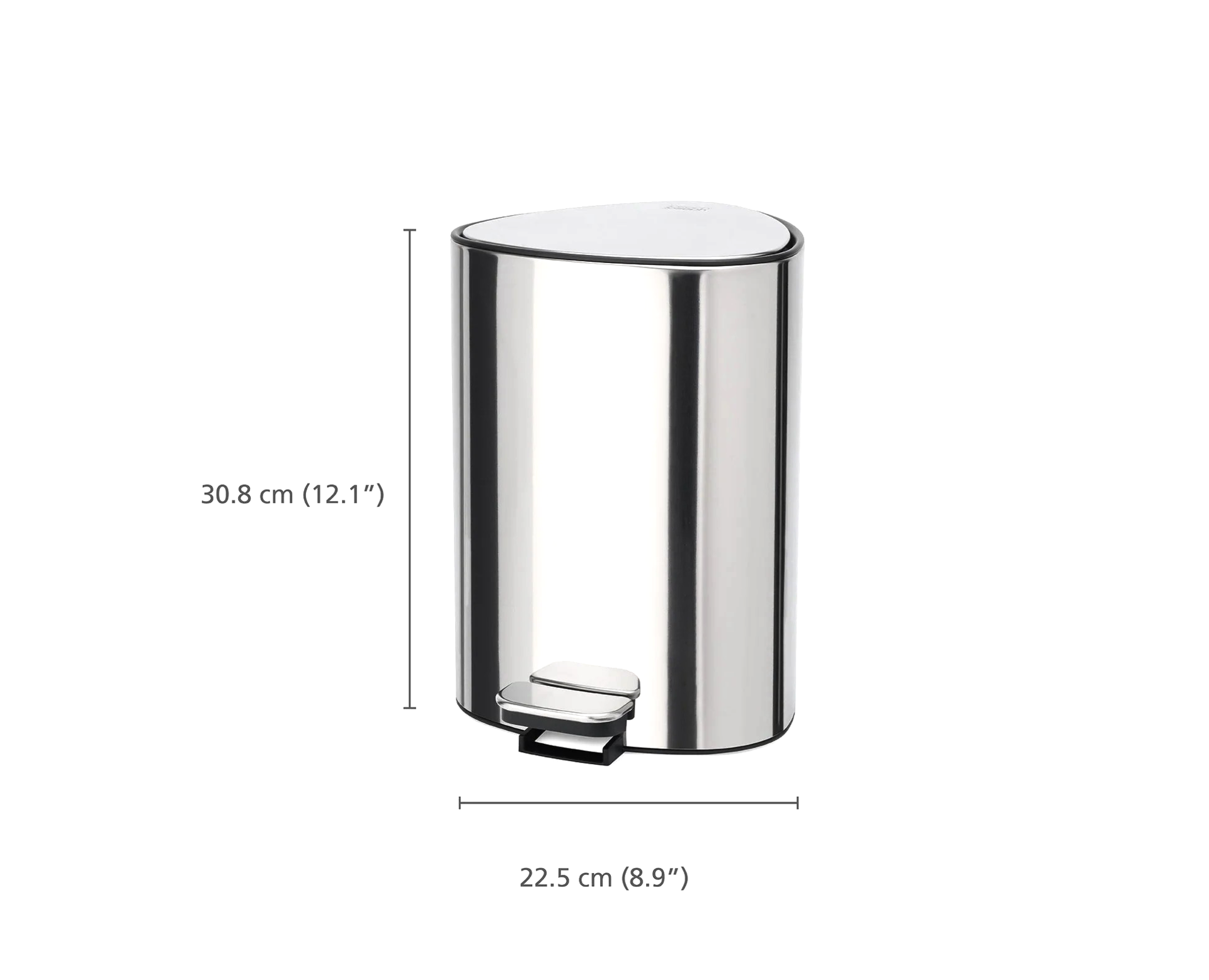 Pedálový odpadkový kôš Joseph Joseph EasyStore 5 l, nerezová oceľ, 70596