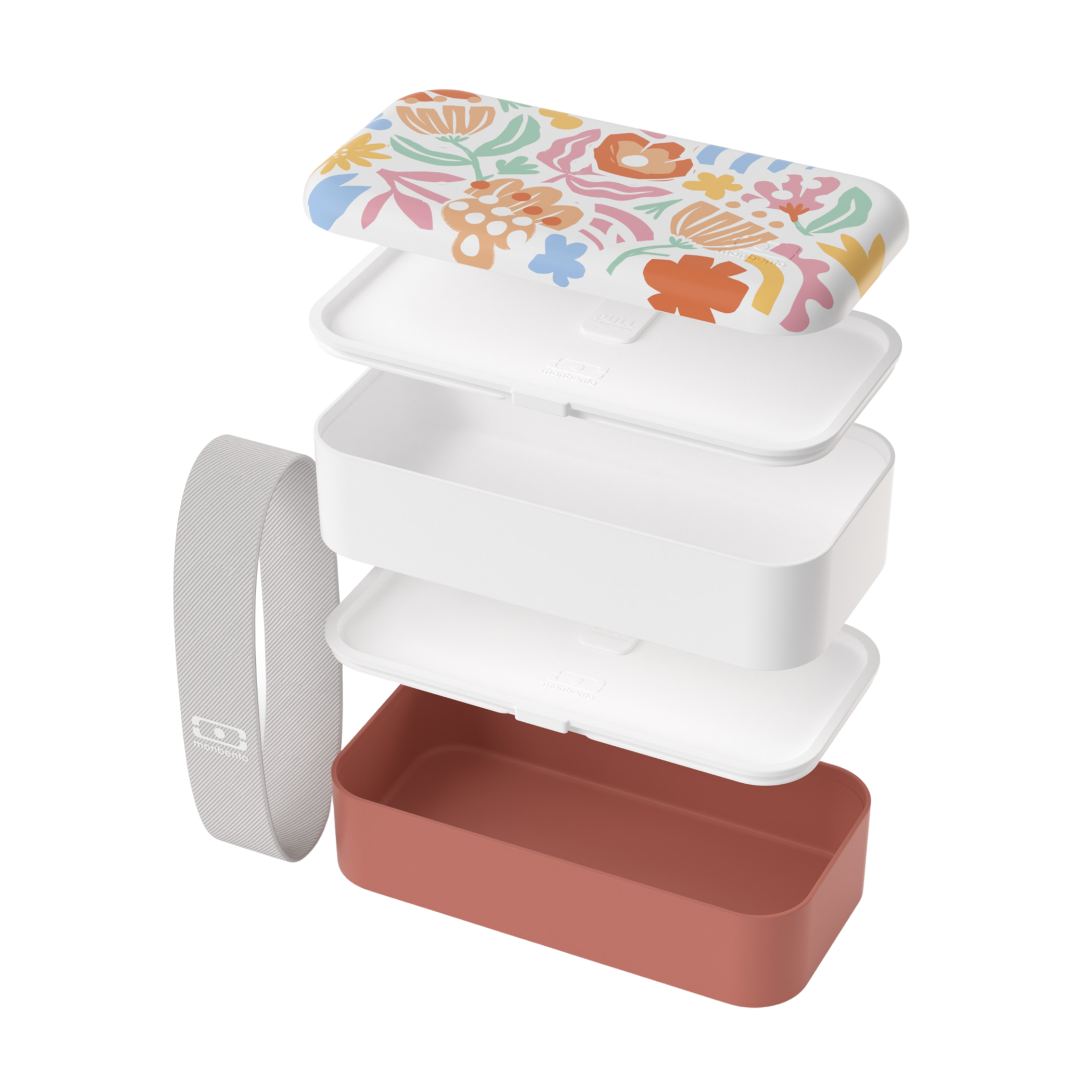 Monbento Original snack box 1 l, paper cut, 11124124