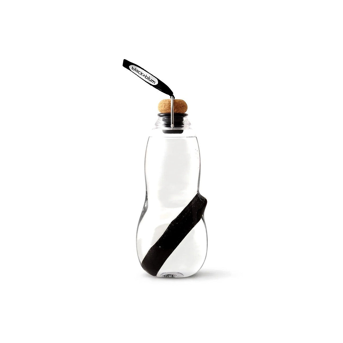 Black+Blum water bottle with natural filter 800 ml, black, EG005