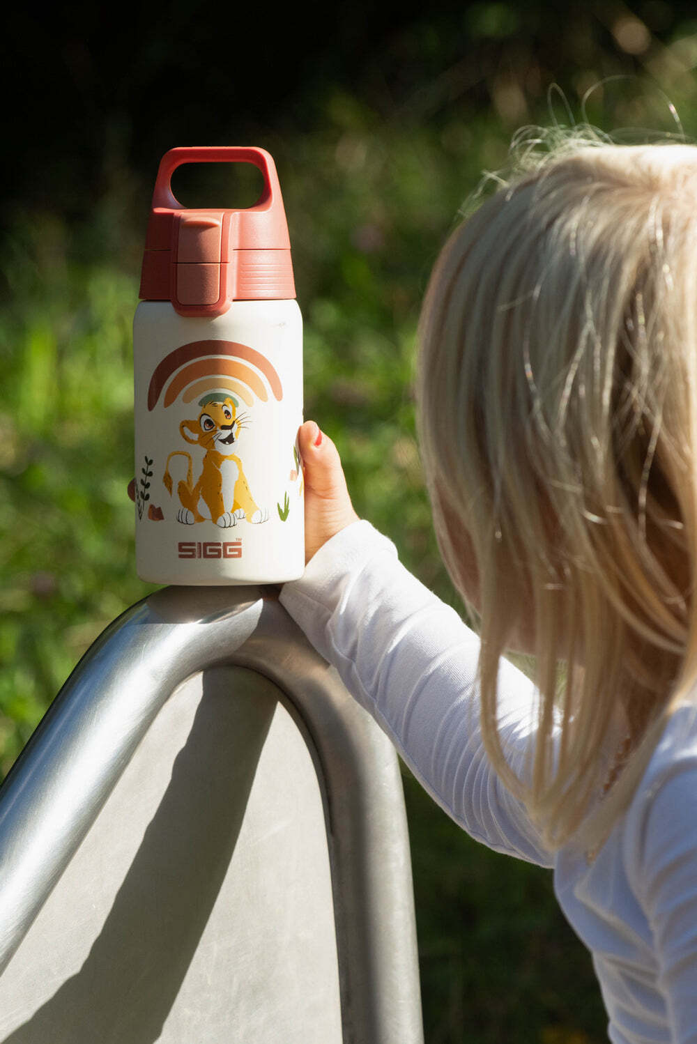 Sigg Shield One detská fľaša na pitie 500 ml, lev, 6059.30