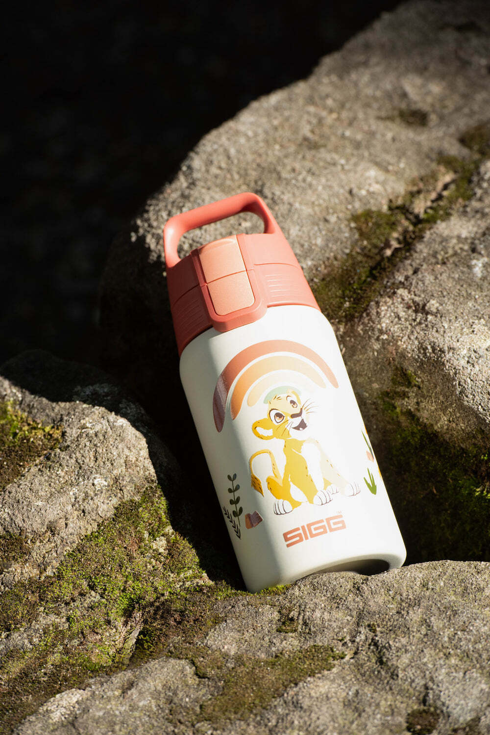 Sigg Shield One detská fľaša na pitie 500 ml, lev, 6059.30
