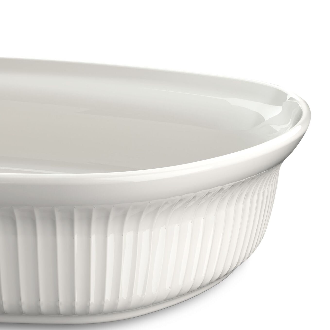 Kähler Hammershoi zapékací mísa 32 x 24 cm, white, 692272