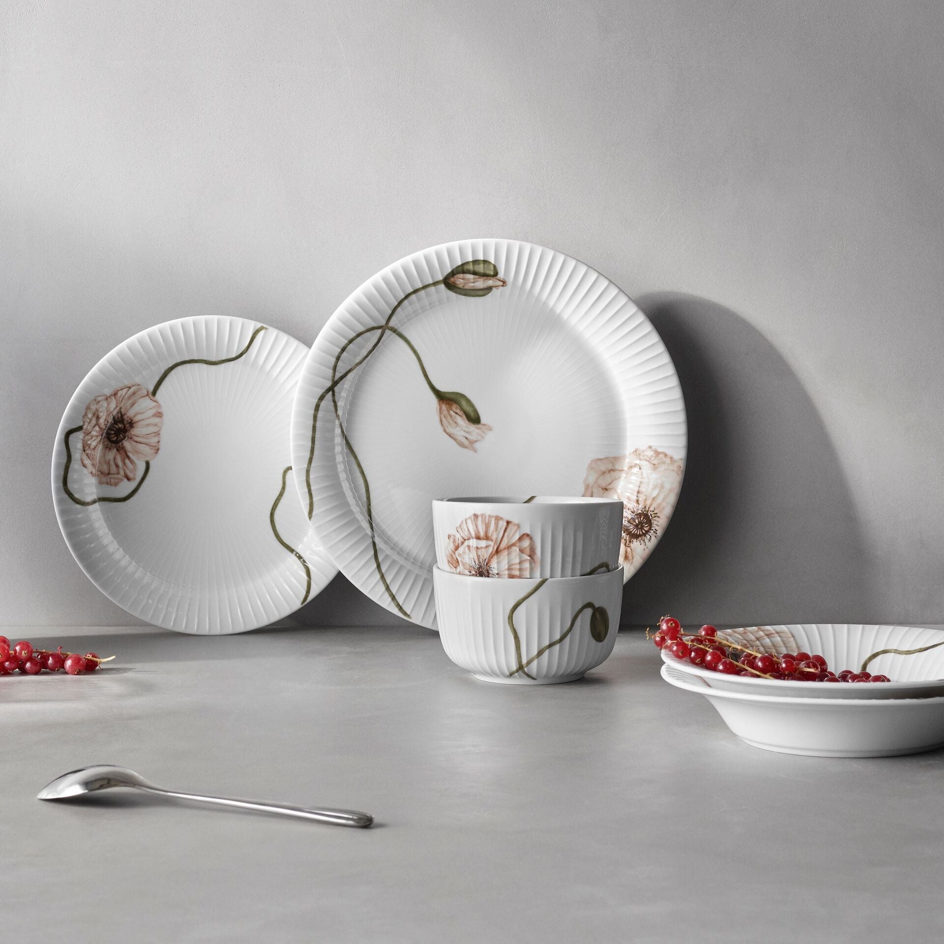 Kähler Hammershoi Poppy porcelánová miska 12 cm, white, 692292