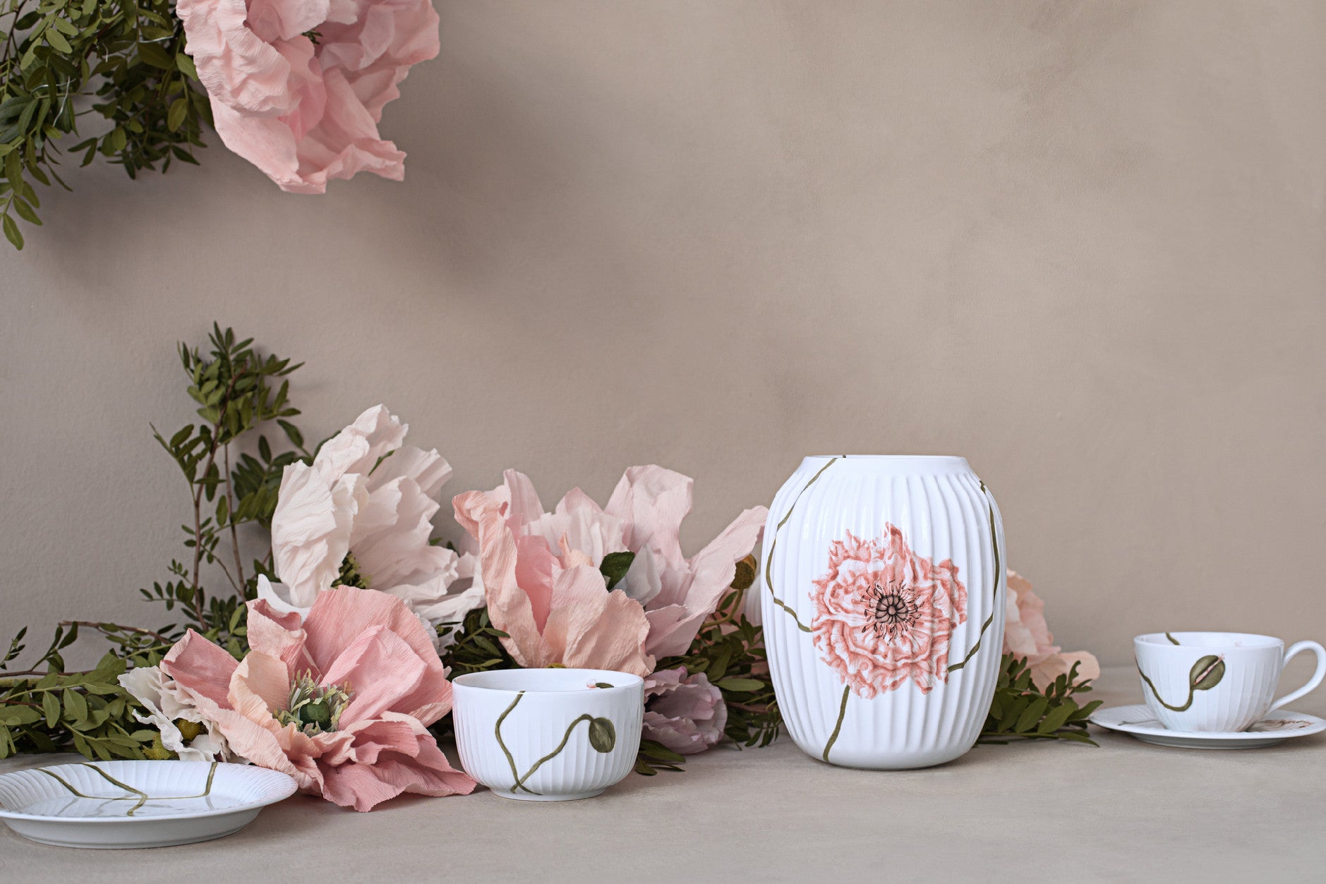 Kähler Hammershoi Poppy porcelánová miska 12 cm, white, 692292