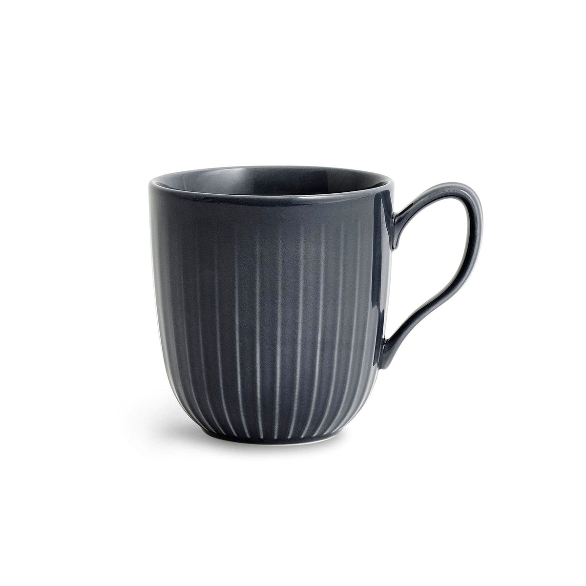 Kähler Hammershoi porcelánový hrnek 330 ml, anthracite grey, 692252